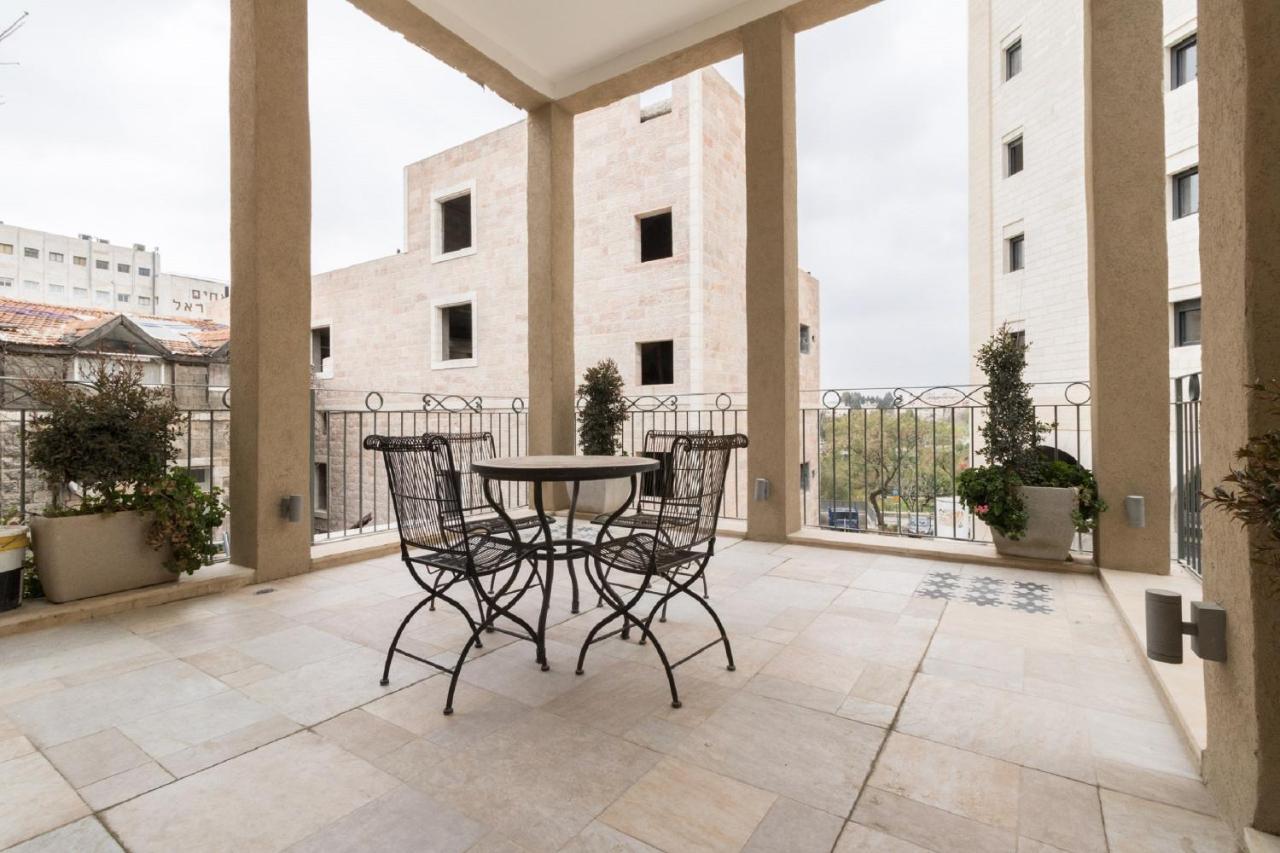 The Jerusalem Stone Duplex Near Mamilla Eksteriør bilde