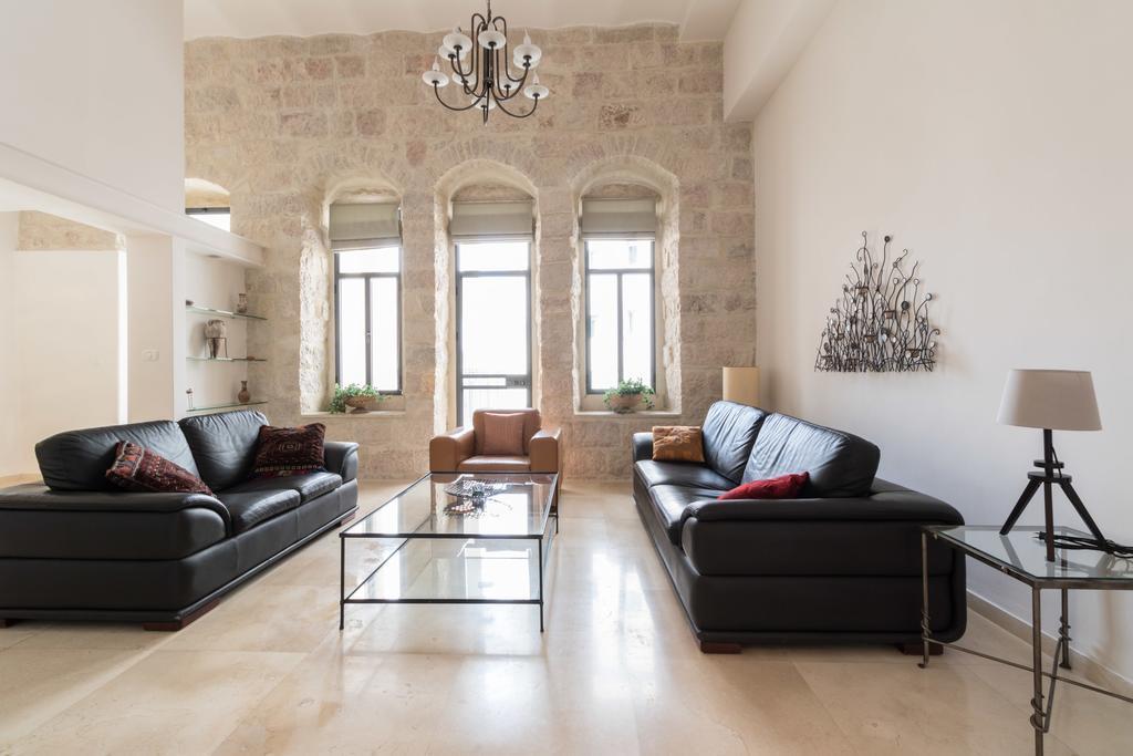 The Jerusalem Stone Duplex Near Mamilla Eksteriør bilde